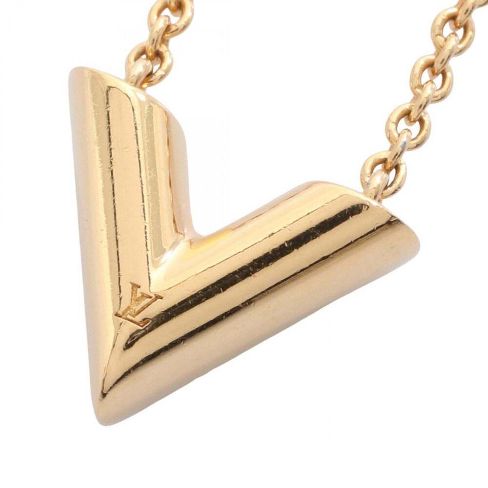 LOUIS VUITTON Gold Necklace